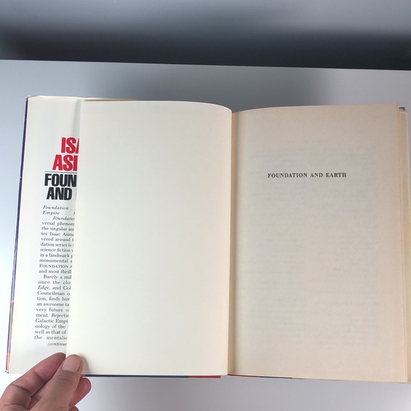 2/$50 - Foundation and Earth by Isaac Asimov - Picture 4 of 12